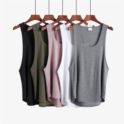 Blank U Neck Tank Top