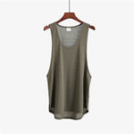 Blank U Neck Tank Top